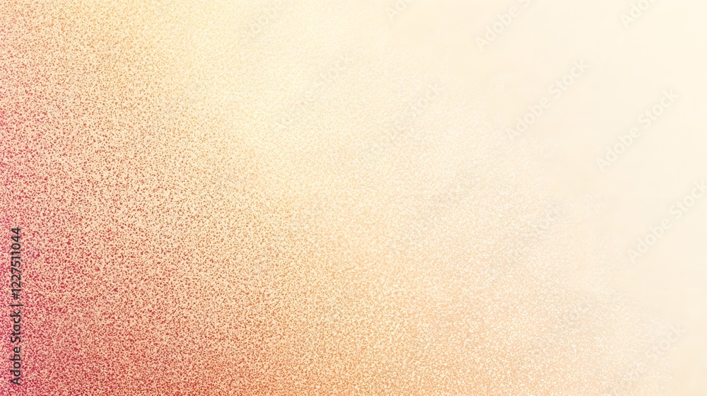 Poster warm toned abstract gradient background with a fine grainy noise texture blending orange beige and b