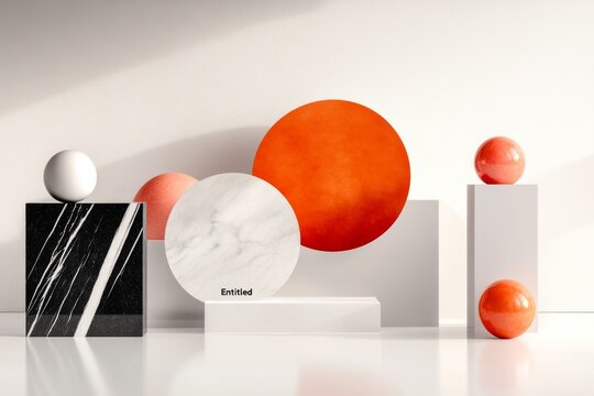 A minimalist illustration of a certificate with the word â€œEntitledâ€ prominently displayed in bold letters, surrounded by clean, geometric shapes for a modern design