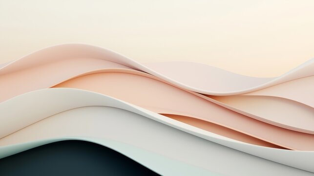 Minimalist background with soft neutral tones blending into a smooth gradient creating a calming aesthetic for modern designs and visuals