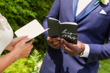Bride and Bridegroom Vows