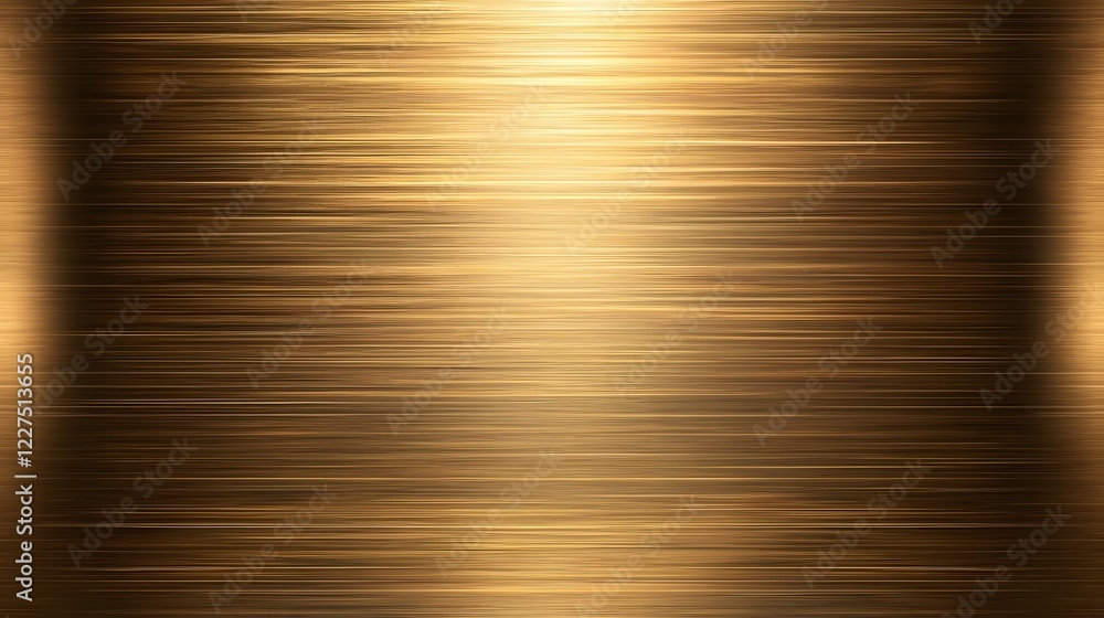Poster elegant brushed gold texture background featuring a radiant metallic sheen with fine linear details 