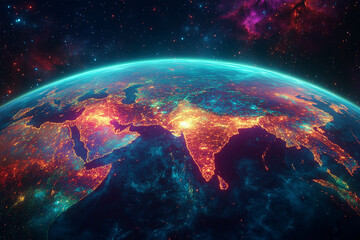 Obraz premium earth in space