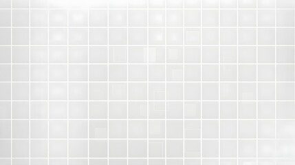 Elegant and Smooth White Ceramic Tile Wall Texture Featuring a Uniform Mosaic Layout Perfect for Enhancing the Ambiance of Contemporary Kitchen Bathroom Toilet or Living Room Spaces