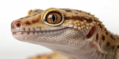 Portrait of geckos' face with expressions and emotions, emotional state, portrait, facial expression, wildlife, gecko lizard