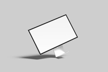 Desktop screen blank mockup