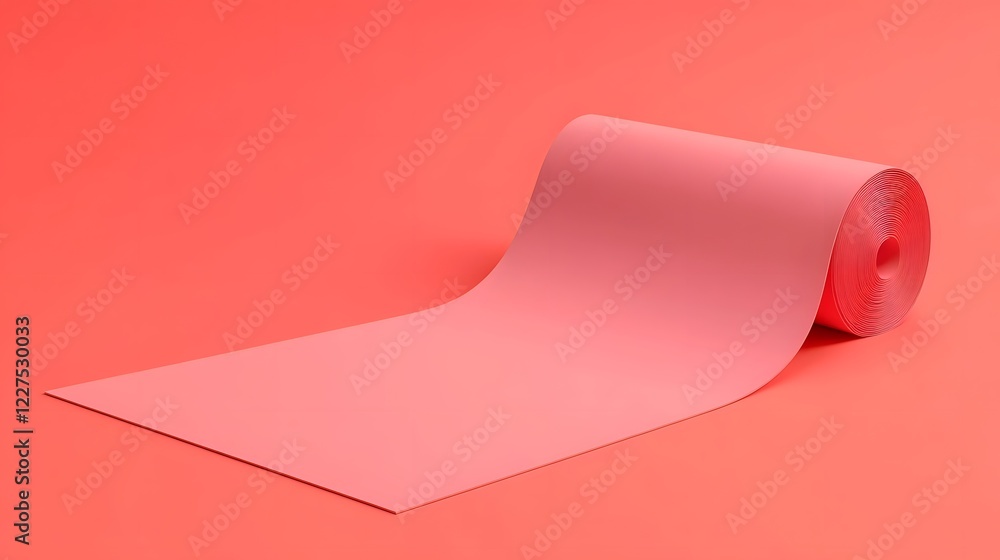 Poster isolated sleek and modern promotion banner with open space for messages in 3d
