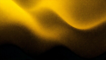 wavy yellow and black gradient color with grainy texture or noise