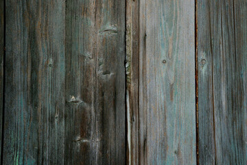 Fototapeta premium Wood background and texture vertical, old rustic green