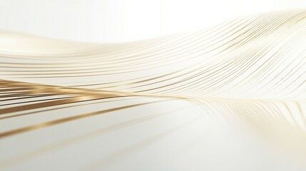 Minimalist abstract waveforms created with parallel curving lines