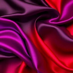 Fototapeta premium Valentine's Luxurious Silk Satin Drapery