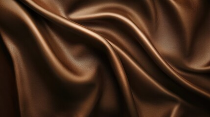 Fototapeta premium Rich brown leather texture with visible fine grain and a smooth finish, elegant and luxurious feel, no objects