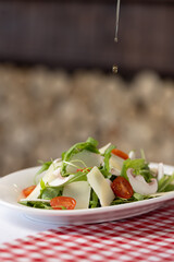 Fresh Arugula Salad with Parmesan