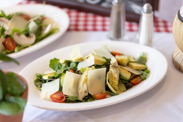 Fresh Arugula Salad with Parmesan