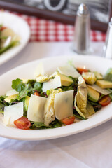 Fresh Arugula Salad with Parmesan