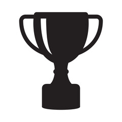 Trophy cup icon, winner cup, victory cup icon. Reward symbol sign for web and mobile.