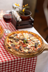 Wood-Fired Vegetable Pizza
