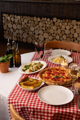 Rustic Italian Dinner Setting