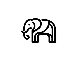 elephant icon vector illustration