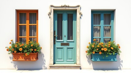 Adorned Architectural Windows & Doors - Decorative Planters