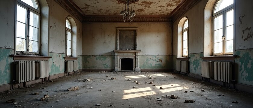 Abandoned Kaliningrad House - Amalienau, Russia - AI Photo