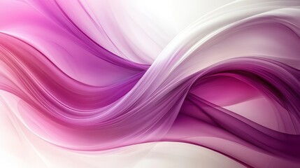 Abstract purple wave design, white background, website banner