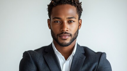 Portrait of a Confident African American Man