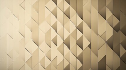 Symmetrical rows of alternating triangles