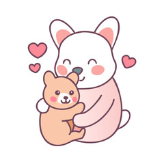 a mama bear loves her child