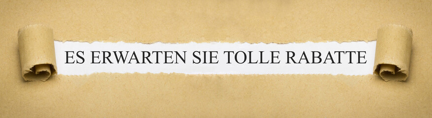 Es erwarten Sie tolle Rabatte
