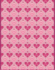 cuori pattern