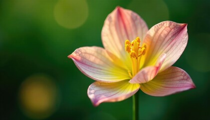 Naklejka premium delicate Agrimonia eupatoria petals unfolding, botanical, closeup