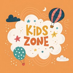 Playing kids cartoon