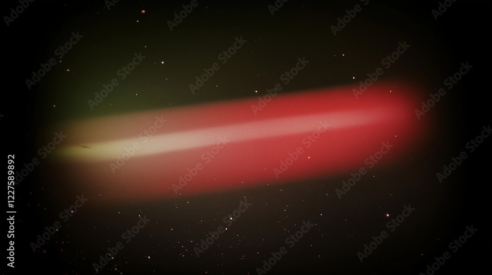 Poster Dark abstract background with subtle red gradient and scattered white specks resembling stars or dust particles. Ethereal glowing effect with a cosmic and dreamy atmosphere, featuring a slightly grain