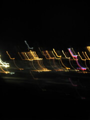 Sparks blur background