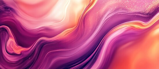 Obraz premium Vibrant abstract flowing water pattern backdrop ideal for motivational visuals featuring modern design and ample space for text integration