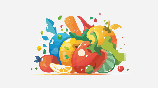 Local Food Event Abstract Concept Vector Illustration