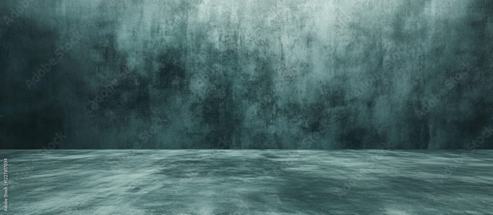 Poster grey and anthracite green gradient background with smooth texture ideal for text overlay and design 