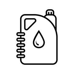 motor oil icon vector design template simple and clean