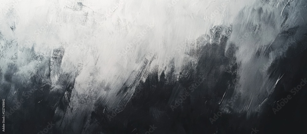 Poster grey abstract texture with rough brush strokes and empty space for text, ideal for backgrounds and d