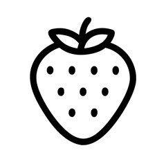 strawberry isolated on white