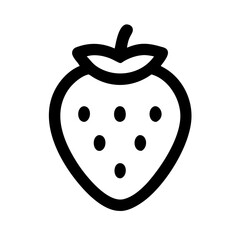 strawberry isolated on white