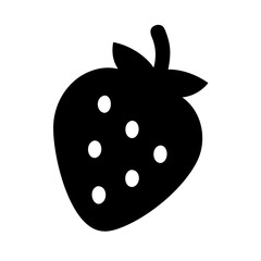 strawberry isolated on white