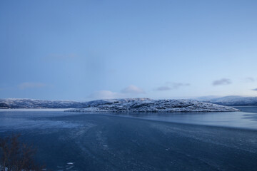 Russeluft - Alta. Norvegia del nord, gennaio 2025