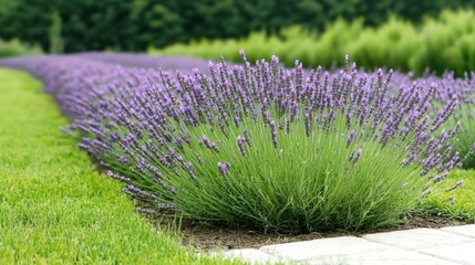 Obraz premium Lavender Field in Bloom