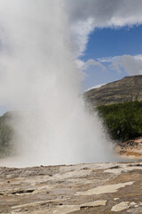 Geysers. alternative energy resource. geothermal