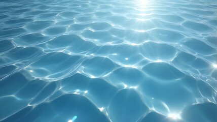 Crystal-Clear Rippling Water Background