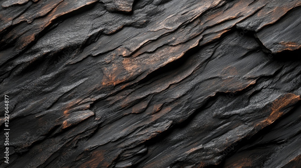 Poster high resolution macro shot of textured dark brown wood surface suitable for backgrounds or text over