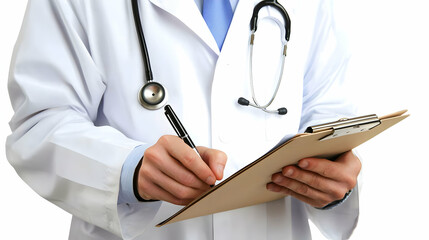 Medical professional conducting examination clinic portrait indoor close-up healthcare insights