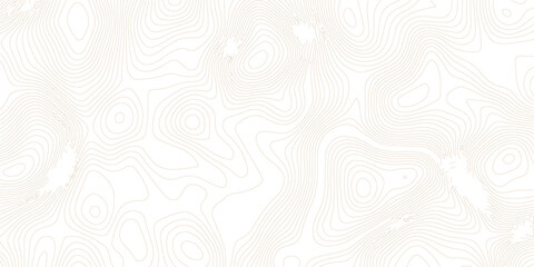 Fototapeta premium Abstract topographic contours map background .Topographic background and texture, monochrome image. Topography and geography map grid abstract backdrop. Business concept. Topography map concept.