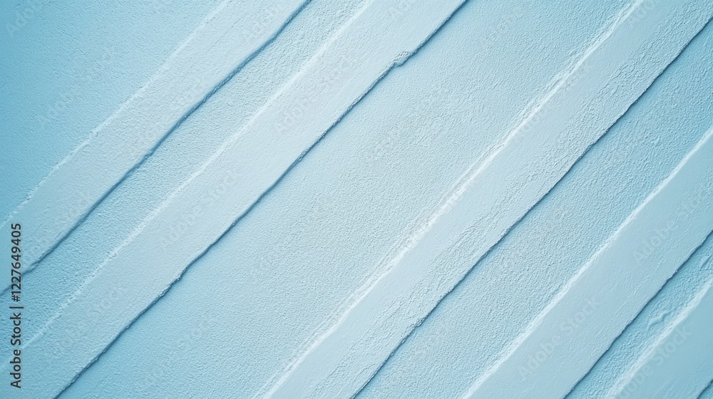 Aufkleber soft light blue textured background featuring smooth diagonal stripes for design and artistic applic